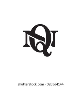 letter N and Q monogram logo