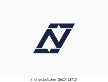 The "Letter N + Recycle Icon" logo combines the strong geometric form of the letter N with the universally recognised recycle symbol, creating a unique and environmentally conscious brand mark.