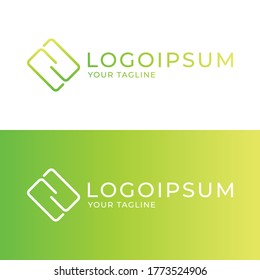 Letter N Simple Logo Design