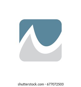 LETTER N SQUARE LOGO