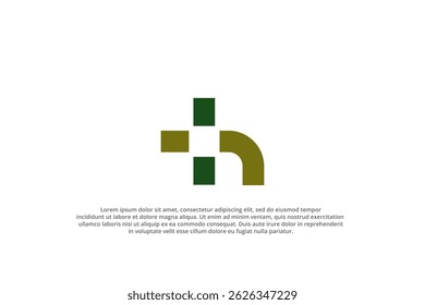 letter n target scope crosshair logo