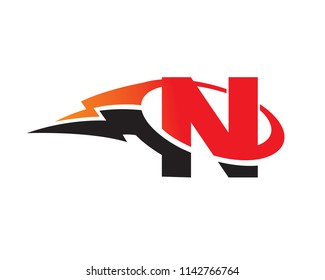 Letter N Template Design Vector, Emblem, Concept Design, Creative Symbol, Icon