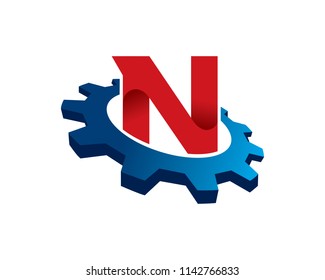Letter N Template Design Vector, Emblem, Concept Design, Creative Symbol, Icon