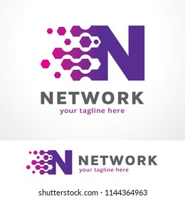 Letter N Template Design Vector, Emblem, Concept Design, Creative Symbol, Icon