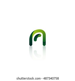 Letter N that can be used as initial logo