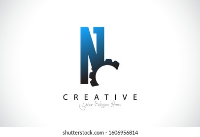Letter N Trendy Logo Design. Creative Letters Icon Logo Vector Illustration.