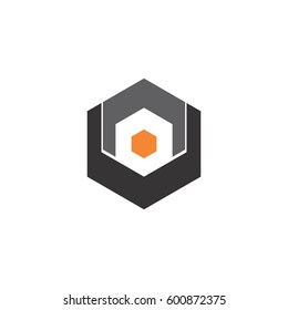 letter n and u logo