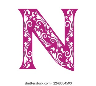 Letter N, Valentine Alphabet Monogram
Sublimation vector design file, for mug, t-shirt, vase, pillow case. etc