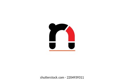 Letter n vector icon design template	