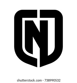 letter N vector logo
