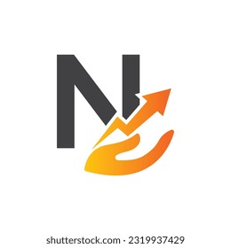 
Letter N vector logo template, Colorful Letter N logo, Financial Company Logo, Financial Institute Advisors Logo Design Template Vector Icon
