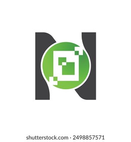 
Letter N vector logo template, Colorful Letter N logo, Financial Company Logo, Financial Institute Advisors Logo Design Template Vector Icon
