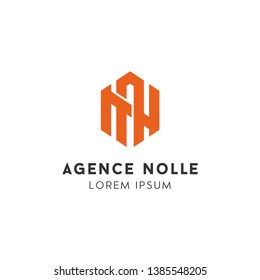 letter AN NA logo design modern logo and premium logo