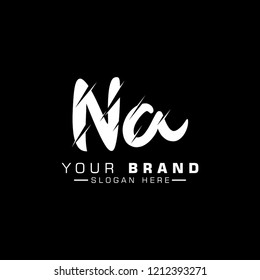 Letter NA Logo Design Vector Template