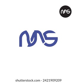 Diseño de logotipo de monograma NA5