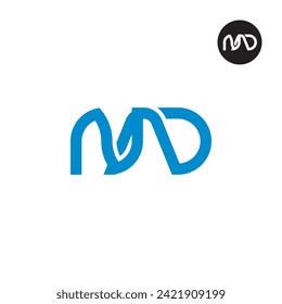 Letter NAD Monogram Logo Design