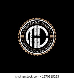 TO letter name logo badge vector, suitable for restaurant, cafe, coffee shop, apparel company, etc