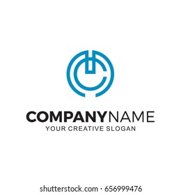 Letter Name Logo vector illustration