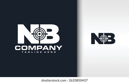 the letter NB aim logo