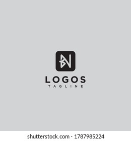 Letter NB desing logo for business whatever you want