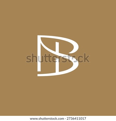 Letter NB Nails Logo Design 