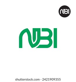 Letter NBI Monogram Logo Design