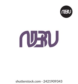 Diseño de logotipo de monograma de carta NBN