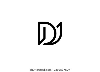 Letter ND Logo Design Vector 