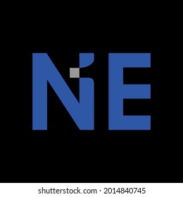 letra un logotipo vectorial ilustración gráfica con número uno en espacio negativo