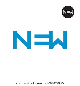 Espacio negativo de logotipo NUEVO de letra