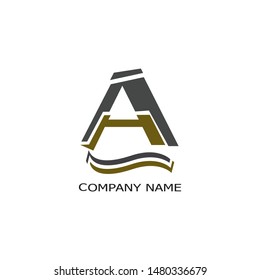 Letter A New Logo Vector