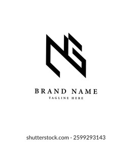 Letter NG logo template vector