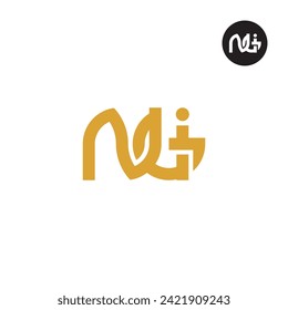 Letter NGi Monogram Logo-Design