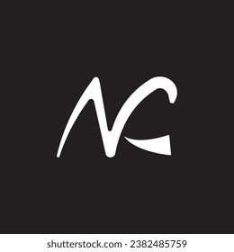 letter NK logo symbol design icon.