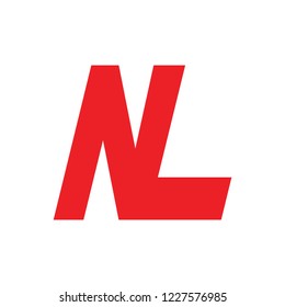 Letter NL Logo