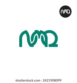 Letter NMQ Monogram Logo Design