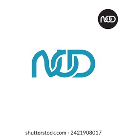 Letter NOD Monogram Logo Design