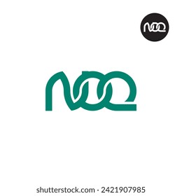 Letter NOQ Monogram Logo Design