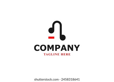 logo de letter a note music