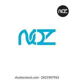 Letter NOZ Monogram Logo Design