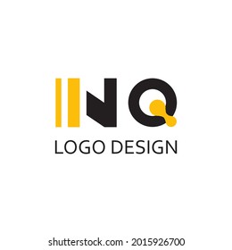 Letter Nq Logo Company Design Stock Vector (Royalty Free) 2015926700 ...