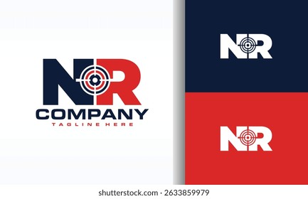 a letra NR aim logo