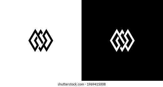 Letter ns Icon Vector Logo Template