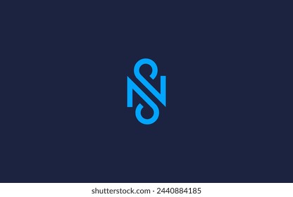 letter ns logo icon design vector design template inspiration