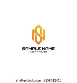 Letter NS or SN Modern and Premium Logo design