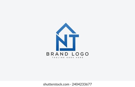 letter NT logo design vector template design for brand.