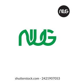 Letter NUG Monogram Logo Design