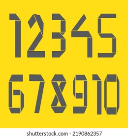 estilo de letra o número, icono de logotipo vectorial