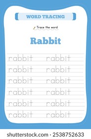 Letter, number, and word tracing help young children build writing skills by practicing shapes, numbers, and basic words. These activities improve hand-eye coordination and fine motor skills