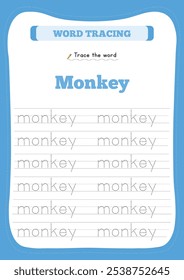 Letter, number, and word tracing help young children build writing skills by practicing shapes, numbers, and basic words. These activities improve hand-eye coordination and fine motor skills